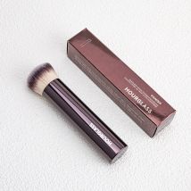 Sanduhr, nahtloses Finish, Foundation-Pinsel, abgewinkelter Foundation-Pinsel, aufbaubare Abdeckung für flüssige Creme, Foundation-Make-up-Werkzeug für das Gesicht