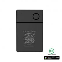 Drahtloser wiederaufladbarer GPS-Karten-Tracker Google-zertifizierter Android-Locator für Xiaomi Pixel QR-Code Anti-Verlust-Bifold Smart Tag
