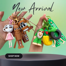 Breloczki Zwierzęta Tralalero Tralala Anime Tung Tung Sahur Brainrot Kluczyki Samochodowe Figurki Akcji Zabawki Breloczki Zawieszki do Toreb