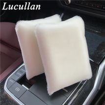 Lucullan Großer Innenreinigungsschwamm, Autowasch-Schrubbpad mit superweichen, borstenähnlichen Fasern