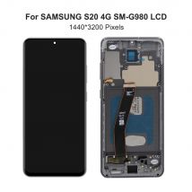 Tested S20 4G For Samsung For S20 SM-G980 SM-G980F SM-G980F/DS LCD Display Touch Screen Digitizer Assembly Replacement