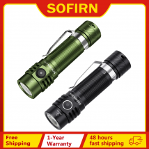 Sofirn SC18 1800lm latarka EDC USB C akumulator SST40 LED 18650 latarka TIR soczewka optyczna latarnia ze wskaźnikiem zasilania