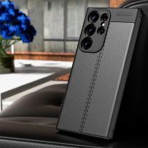 Custodia in pelle PU Business di lusso per Samsung Galaxy S23 S24 Ultra A55 A35 A14 A15 A52 A54 A34 5G A24 A25 A05S Cover morbida per telefono