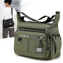 Männer Messenger Bag Umhängetasche Umhängetaschen Männer Kleine Sling Pack Für Arbeit Wasserdichte Oxford Packs Satchel Geldbörse