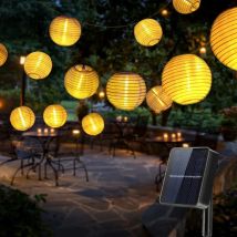 Solar-Lichterkette, 10/20/30 LEDs, wasserdicht, für den Außenbereich, Weihnachtsgirlande, Laterne, Lichterkette für Garten, Hochzeit, Party, Dekoration