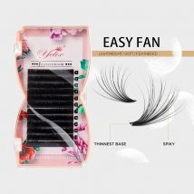 Yelix Easy Fan Lashes Bloom Individuelle Wimpernverlängerung Faux Nerz Wimpern Weiche natürliche Wimpernverlängerung Volumen Russo Auto Fans