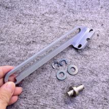 Steel Motorcycle Seat Cushion Stopper Tracks Open Angle Increases Bracket For KYMCO XCITING R250Fi 250 300 Downtown 300i 350