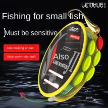 LINNHUE Speziell geformte sieben-sterne drift hauptlinie komponente linie traditionelle angeln authentische krusche karpfen Taiwan angelhaken