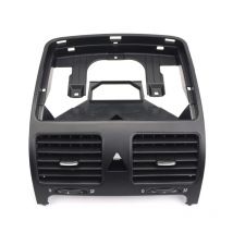 Schwarze vordere Armaturenbrett-Zentrale Luftauslassöffnung für Jetta Golf Rabbit MK5 1K 0819728 F Air Conditioning Air Vent