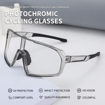 Mode Photochrome Radfahren Gläser Outdoor Sport Brille Männer Frauen Wandern Sonnenbrille MTB Rennrad Schutz Brille