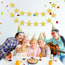 Buntes Banner für Haustier Hund Geburtstag Ammer Wimpel Baby party Hochzeit Girlande Flaggen Party Dekoration liefert