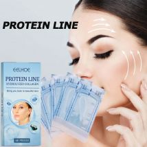60 Pz Linea di Proteine D'oro Dissolvenza Rughe Rassodante Riempitivo Viso Senza Ago Assorbibile Levigante Idrolizzato Collagene Filo Siero