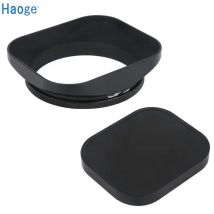 Haoge 58mm Platz Metall Schraube-in Objektiv Haube und Metall Kappe sind speziell für alle 58mm