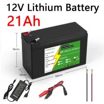 12 V 21 Ah 18650 Lithium-Akku 3S7P, wiederaufladbarer Akku für Solarenergie, Elektrofahrzeug-Akku, 12,6 V, 3 A Ladegerät