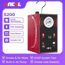 Ancel s200 auto rauchleck detektor evap rohr rauch generator rohr leckage analysator tester evap system diagnose tool für auto