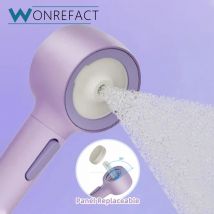 Shower Head 2 Modes High Pressure Shower Heads With Handheld Detachable Filtered Showerhead Bathroom Accessories