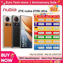 Nubia z70s ultra Photographer Edition 5G Smartphone Snapdragon 8 Elite 6.85" 1.5K Display HD Obiettivo 35mm 6600mAh 80W Ricarica rapida