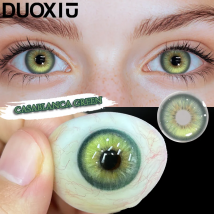 DUOXIU 1 Paar farbige Kontaktlinsen für Augen, Kosmetik, Iris-Kontaktlinsen, natürliche, hochwertige, weiche Kontaktlinsen, schneller Versand