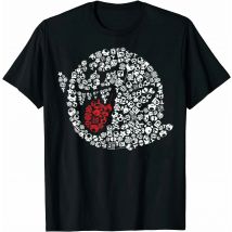 Funny Boo Portrait Graphic T-Shirt. Summer Cotton O-Neck Short Sleeve Mens T Shirt New S-3XL