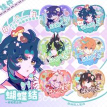 Anime Genshin Auswirkungen Tighnari Tartaglia Xiao Kaedehara Kazuha Zhongli Acryl Schlüsselbund Tasche Anhänger Abzeichen Brosche Pin Spielzeug