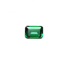 Emerald Rectangle Faceted Gemstone Emerald Cut Emerald Gem Multiple Sizes to Choose