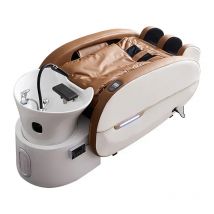 Kundenspezifische Fabrik für den Salon-Haarwaschstuhl, elektrischer Massagetischkopf, Spa-Shampoo-Bett