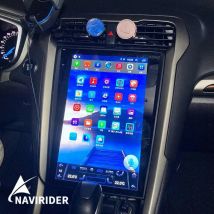 256GB For Ford Mondeo Fusion MK5 Radio Android 14 Multimedia 2013-2019 GPS Navi Head unit Tesla Car Audio Stereo Video Player
