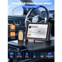 THINKCAR THINKSCAN 689BT Video Scope OBD2 Diagnostic All System Diagnosis ECU Coding Bi-directional CANFD DOIP Lifetime Free