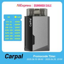 TOPDON Carpal OBD2 Scanner per auto Strumento diagnostico per tutti i sistemi Controllo della salute del veicolo Controllo dello smog Controllo della batteria IOS Android BT 5.0