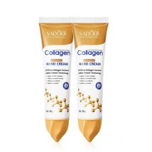 1/2 stücke SADOER Kollagen Hand Creme Hände Haut Friming Feuchtigkeitsspendende Aufhellung Feuchtigkeitsspendende Hände Cremes Hand Hautpflege Produkte