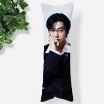 35x 100cm 50x150cm MONSTA X Körper Kissen Fall 3D Doppel-Side Print Satin Glatte Weiche stoff Kissen Abdeckung Für Jungen Gir 0524