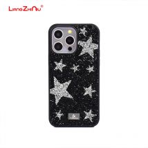 Star Glitter Diamanten für iPhone 16pro Max Premium verkrustete Strass steine für Apple 15 14 13 12 11 tropfen feste Luxus-Handy hülle