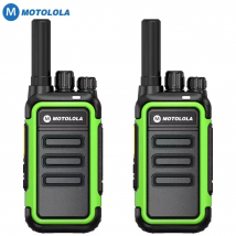 Motorola F1 2er-Set Walkie-Talkie Tragbares Zweiwege-Funkgerät UHF Transceiver-Set Walkie-Talkies Funkgerät Walkie-Talkie mit Großer Reichweite COD