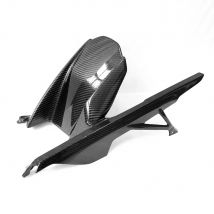 Per BMW BMW S1000RR 2019-2025 M1000RR 2020-2025 S1000R 2021-2025 M1000R 2023-2025 100% In Fibra di Carbonio Parafango Posteriore con protezione catena