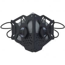 Tactical Mask Half Face Collapsible Butterfly Shape Mask Dustproof and Windproof For Outdoor Hunting Airsoft Riding Cosplay Gear