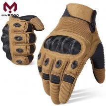 Guanti da esterno con touch screen, traspiranti, per sport, escursionismo, campeggio, caccia, ciclismo, lavoro, moto, pesca, protezione antiscivolo