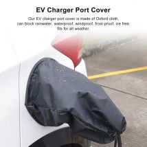 Weatherproof Cover EV Port Waterproof Cover Sun Dust Strong Magnetic Adsorption for Electric Car