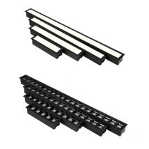 Nueva línea de LED Downlight lámpara de techo de rejilla rectangular empotrada 10W 20W 30W AC85 ~ 265V foco LED para decoración de tienda en casa sala de estar