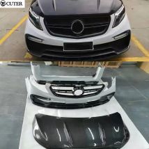 W447 C447 Carbon faser FRP Front Stoßstange Hinten Stoßstange Motorhaube Kotflügel für Mercedes Benz W447 Vito V260 Auto Body Kit 2020