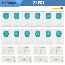 12 szt. Worków do odkurzacza HyClean Air TU, zamiennik do odkurzaczy cylindrycznych Miele Guard serii L1 S1