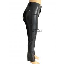 Unisex Latex Freizeithose Gummi Rindslederhose