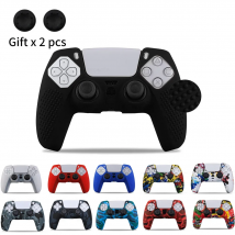 Custodia protettiva in Silicone per SONY Playstation 5 per accessori PS5 custodia in gomma per Controller per joystick PS5 tappi per impugnature per pollice