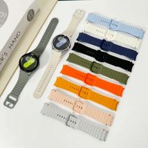 Original band für Samsung Galaxy Uhr 7/fe/5 pro/6/4 klassische 40mm 44mm Silikon Armband Armband Correa Galaxy Uhr 7 Armband