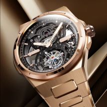 BONEST GATTI New Infinite Series Watch Men Tourbillon Full Automatic Mechanical Skeleton Wristwatch Stainless Steel Strap