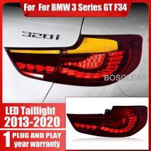 Para BMW Serie 3 GT 2013-20 conjunto de luz trasera F34 actualización Led Dragon escala conducción dinámica lámpara de giro que fluye 320 325 328 330