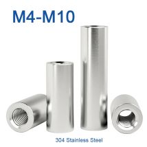 Zylindrische Dübel-Positionierungsstange aus Edelstahl 304, Doppelendstift-Verlängerungsmutter M4, M5, M6, M8, M10