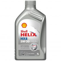 Aceite Shell Helix Hx8 Ect 5W30 1 L - Lubricante Bajo en Cenizas - Protección Filtros Diésel