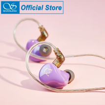 SHANLING Myryad MUSIC 1 9mm Dynamic Driver In-ear Earphone IEM Earbud 0.78mm Detachable Cable Built-in Mic