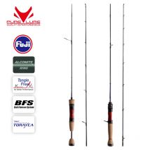 PURELURE CREEK DANCE Canna da trota BFS Casting da pesca UL Spinning Light Canna da viaggio Asta di espulsione Fuji Alconite Anello persico