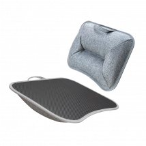 MUMUCC Multifunctional Laptop Desk With Cushion and Filled with Foam Particles, Small Pillow Table, Hard Mouse Pad Large